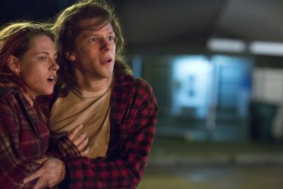 American Ultra fan site Exclusive Image of Kristen Stewart and Jesse Eisenberg.