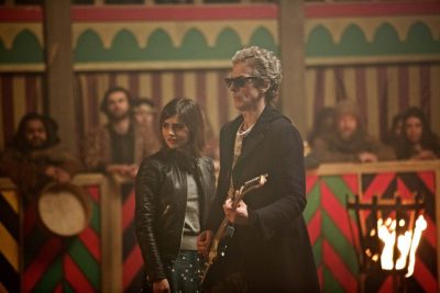 Doctor Who: Season 9, Episode 1 "The Magician's Apprentice". Photo : Copyright © Simon Ridgway, 2015 / +44 (0)7973 442527 / www.simonridgway.com / pictures@simonridgway.com / 18.02.15 : Doctor Who Series 9 Block 2. Photo Credit: Simon Ridgway, © BBC WORLDWIDE LIMITED. Image includes: Peter Capadli as The Doctor and Jenna Coleman as Clara Oswald.