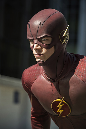 The Flash --"The Man Who Saved Central City" -- Image FLA201C_0116 -- Pictured: Grant Gustin as The Flash -- Photo Credit -- Cate Cameron/The CW -- Ã?Â© 2015 The CW Network, LLC. All Rights Reserved