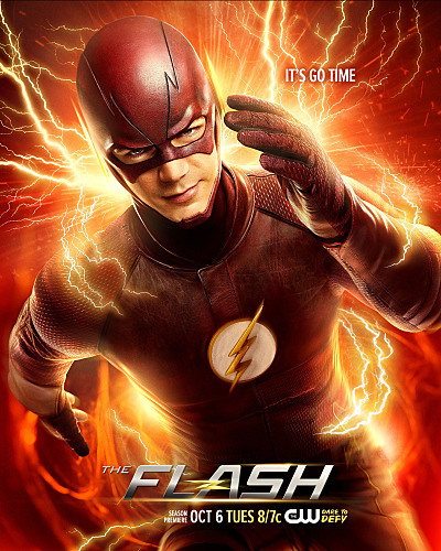 The Flash -- Image Number: FLA02_KeyArt.jpg -- Pictured: Grant Gustin as Barry Allen/The Flash -- Photo: Nino Munoz/The CW -- Ã?Â© 2015 The CW Network, LLC. All rights reserved.
