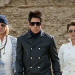 "Zoolander 2" image still featuring Ben Stiller as Derek Zoolander, Owen Wilson as Hansel, and Penelope Cruz as Montana Grosso