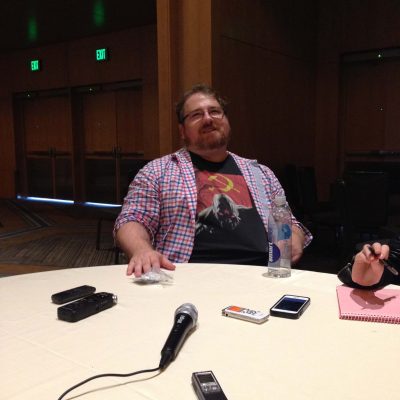 Supernatural Interview at SDCC 2015 with Andrew Dabb; Photo Credit: We So Nerdy