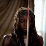 Danai Gurira as Michonne - The Walking Dead _ Season 6, Episode 8 - Photo Credit: Gene Page/AMC