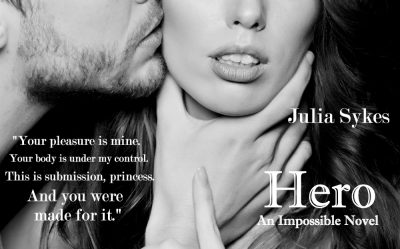 COVER REVEAL: 'Hero' by Julia Sykes