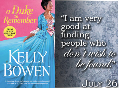 RELEASE DAY BLITZ: 'A Duke to Remember' by Kelly Bowen