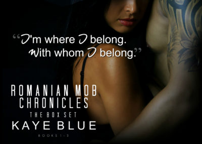 SPOTLIGHT + Review: 'Romanian Mob Chronicles' Box Set by Kaye Blue