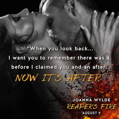 SPOTLIGHT: 'Reaper's Fire' by Joanna Wylde
