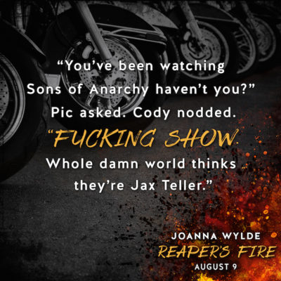 SPOTLIGHT: 'Reaper's Fire' by Joanna Wylde