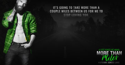 SPOTLIGHT: 'More Than Miles' by Autumn Jones Lake