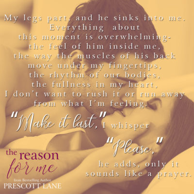 SPOTLIGHT: 'The Reason for Me' by Prescott Lane