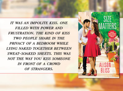 SPOTLIGHT: 'Size Matters' by Alison Bliss