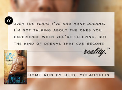 SPOTLIGHT/GIVEAWAY: 'Home Run' by Heidi McLaughlin