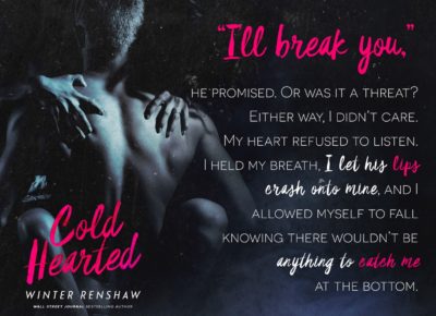 SPOTLIGHT: 'Cold Hearted' by Winter Renshaw