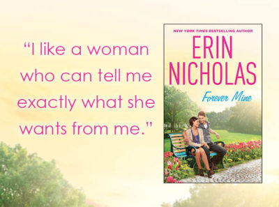 SPOTLIGHT/GIVEAWAY: 'Forever Mine' by Erin Nicholas
