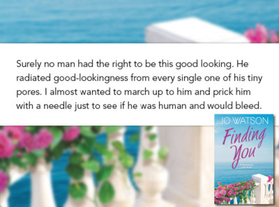 SPOTLIGHT/GIVEAWAY: 'Finding You' by Jo Watson