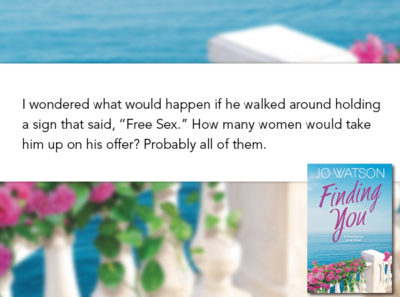 SPOTLIGHT/GIVEAWAY: 'Finding You' by Jo Watson