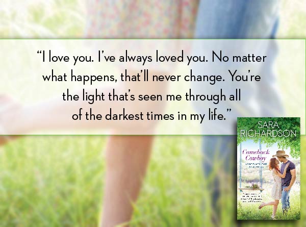 SPOTLIGHT/GIVEAWAY: 'Comeback Cowboy' by Sara Richardson