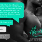 BOOK REVIEW: 'Absinthe' by Winter Renshaw—3.5 Stars