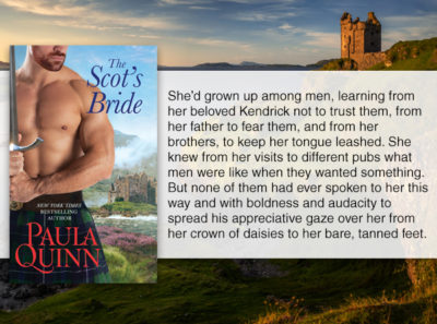 SPOTLIGHT/GIVEAWAY: 'The Scot's Bride' by Paula Quinn