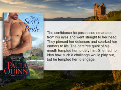 SPOTLIGHT/GIVEAWAY: 'The Scot's Bride' by Paula Quinn